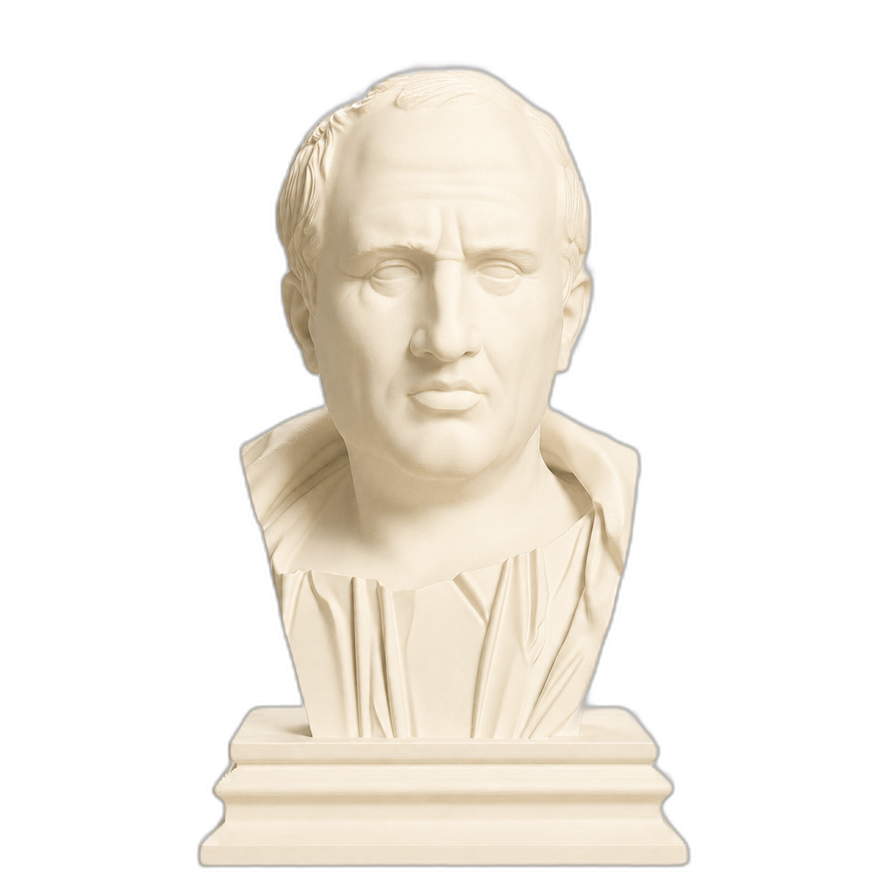 Cicero collectible bust inspired by museum-driven sculpture collecting