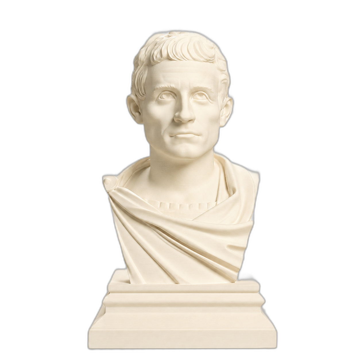 Julius Caesar collectible bust inspired by museum-driven sculpture collecting
