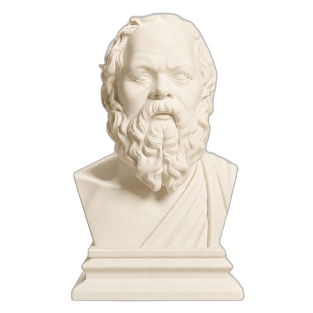 Socrates collectible bust inspired by museum-driven sculpture collecting