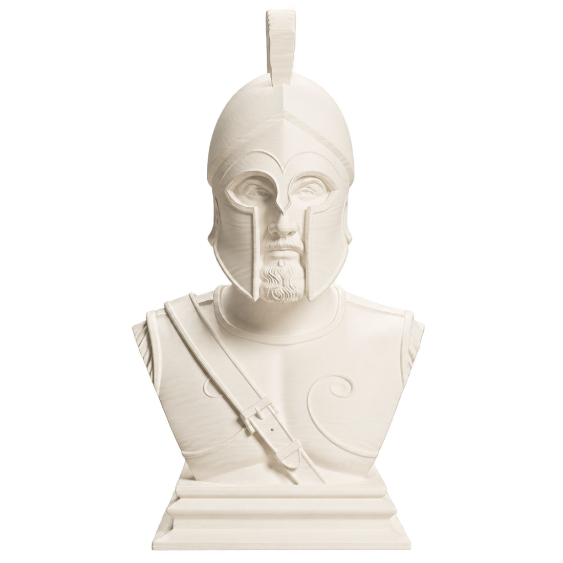 Spartan Warrior collectible bust inspired by museum-driven sculpture collecting