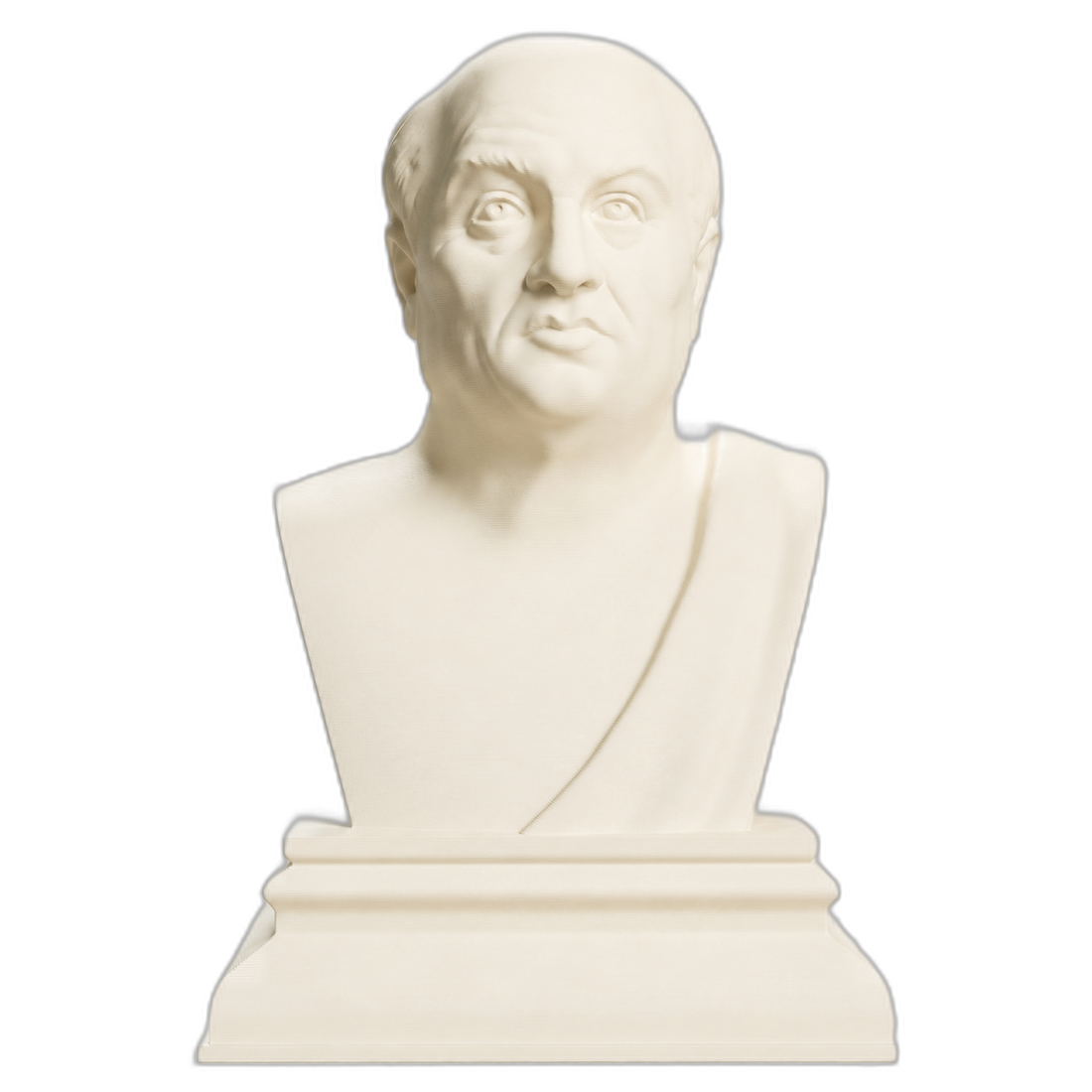 Seneca collectible bust inspired by museum-driven sculpture collecting