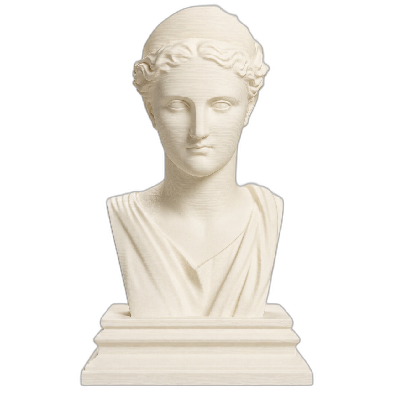 Artemis Ivory White collectible bust