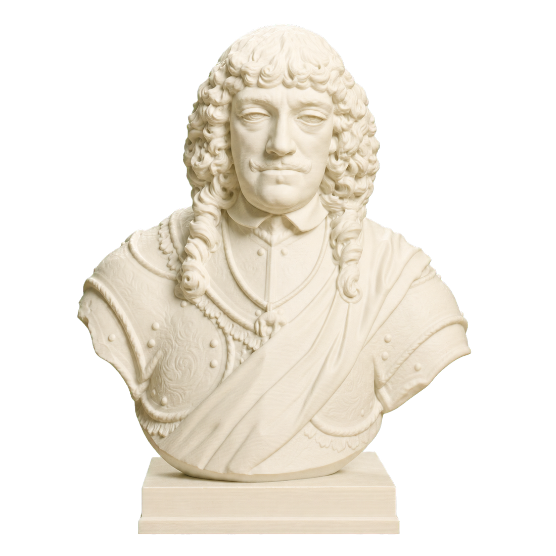 Johan II Kasimir Ivory White collectible bust