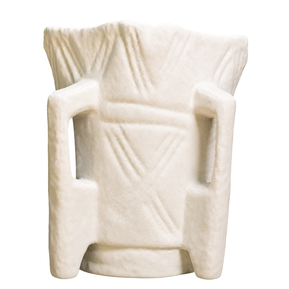 Mether or Drinking Vessel Ivory White collectible bust