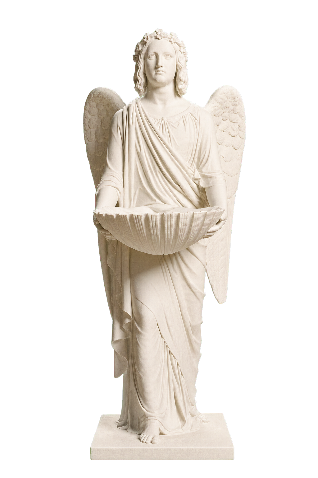 Baptismal Angel Ivory White collectible bust