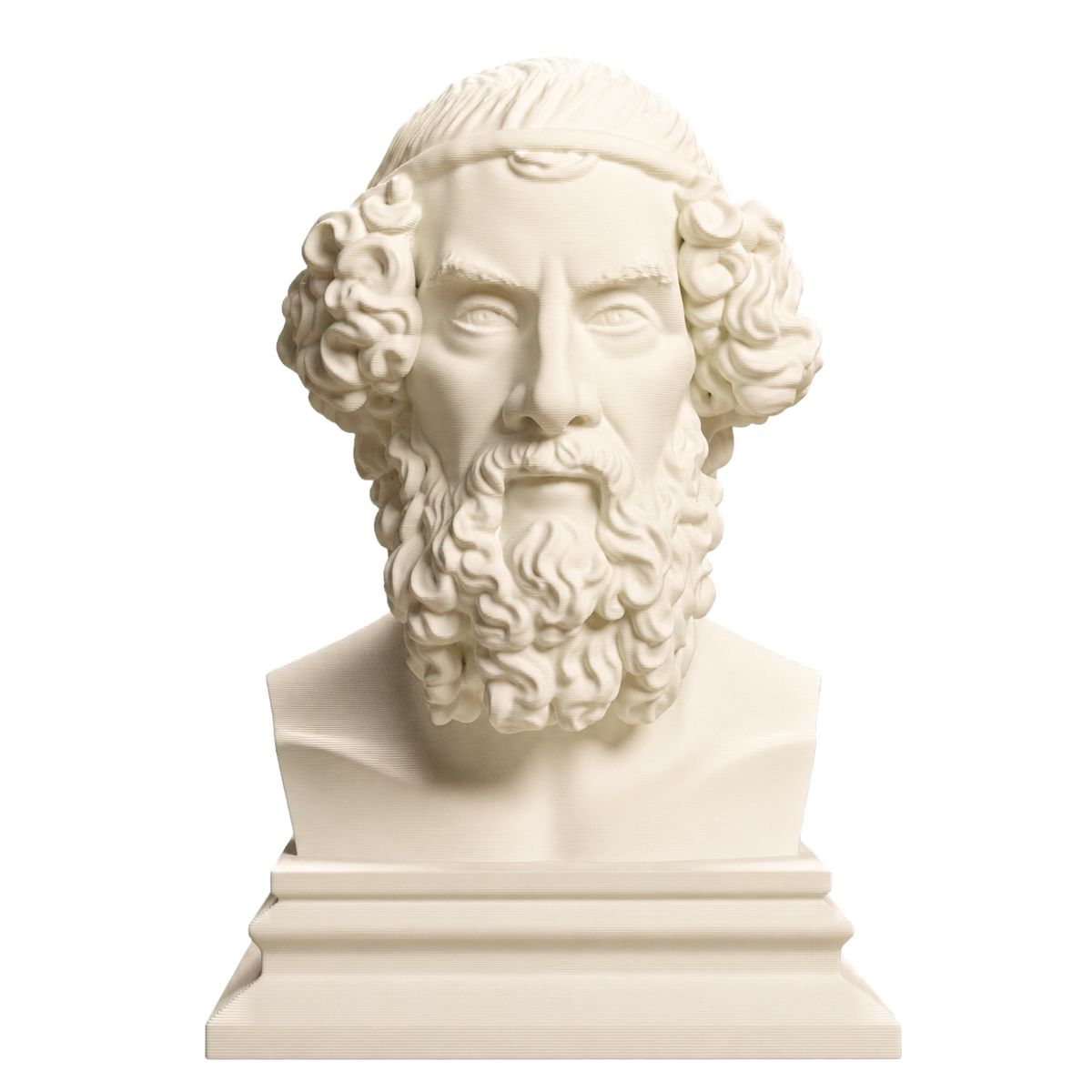 Homer Ivory White collectible bust