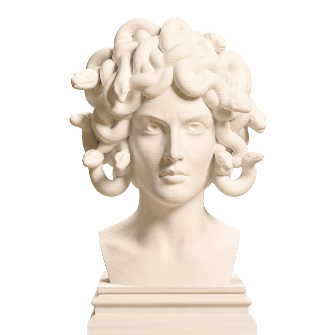 Medusa Ivory White collectible bust