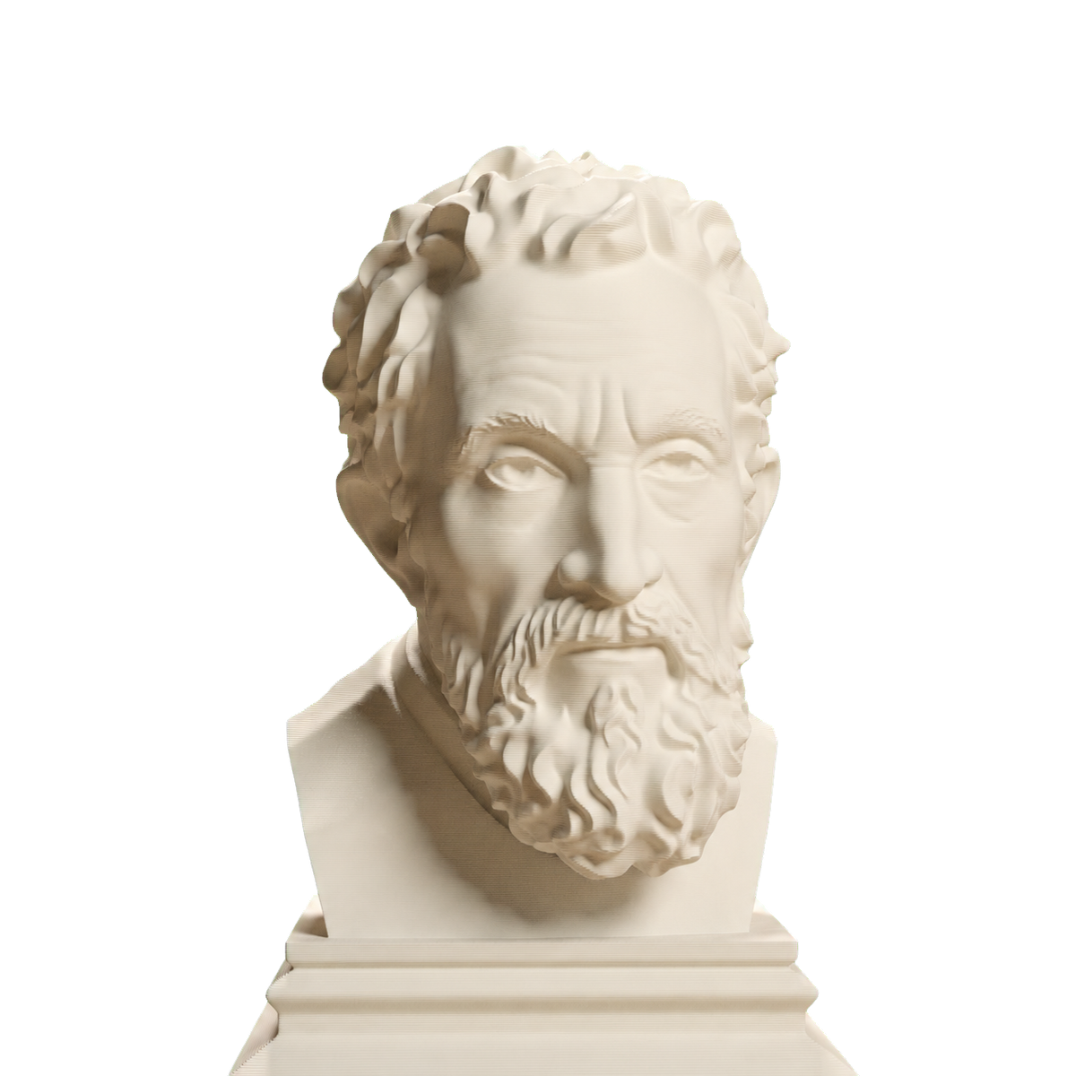 Michelangelo Ivory White collectible bust