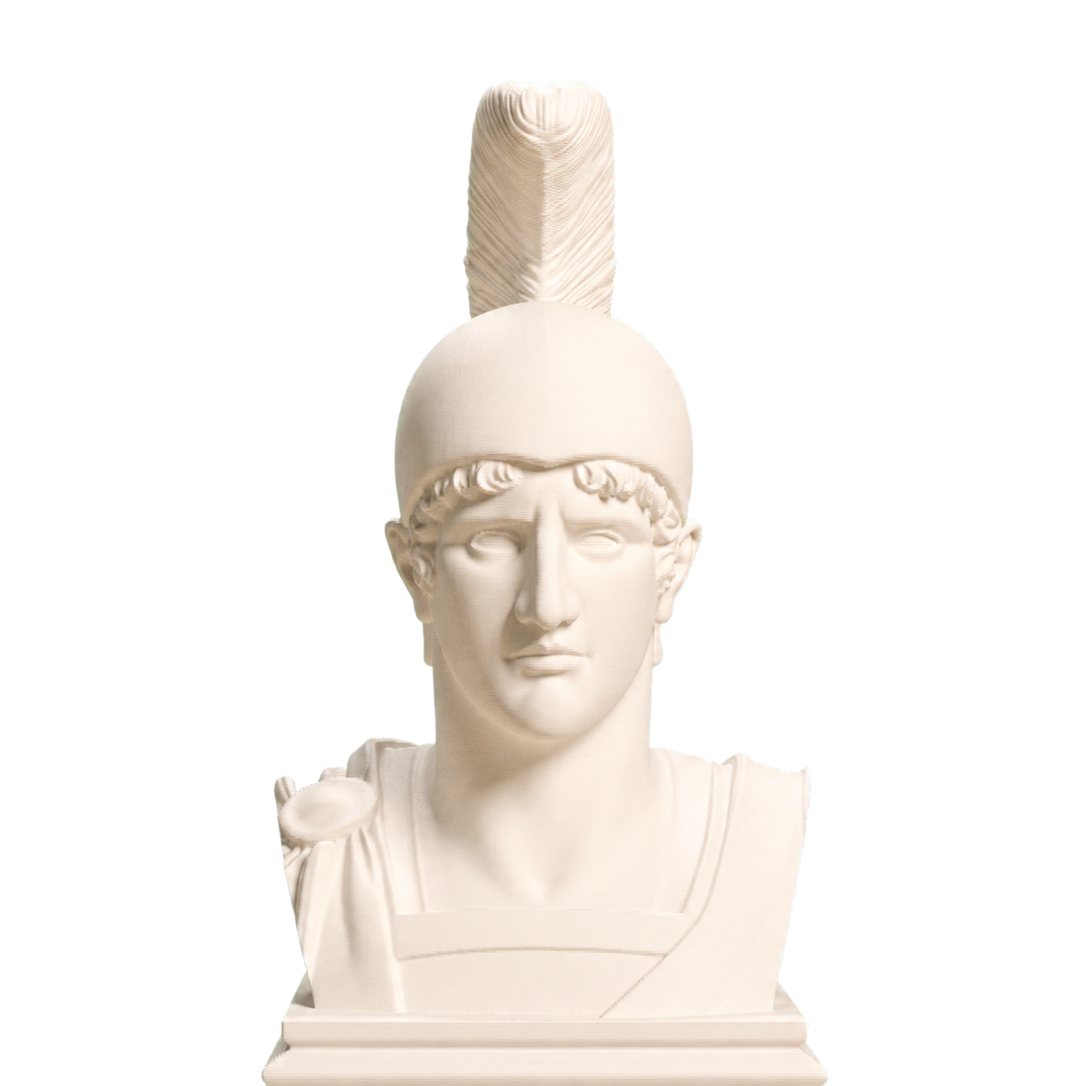 Achilles Warrior Bust Ivory White collectible bust