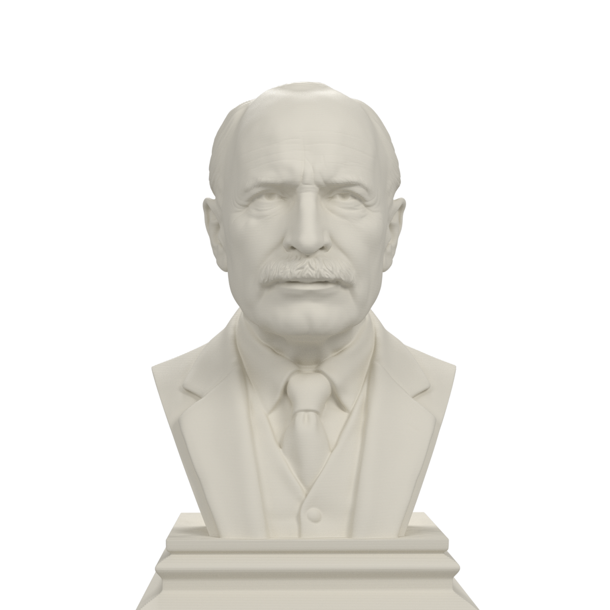 Carl Jung bust in Ivory White