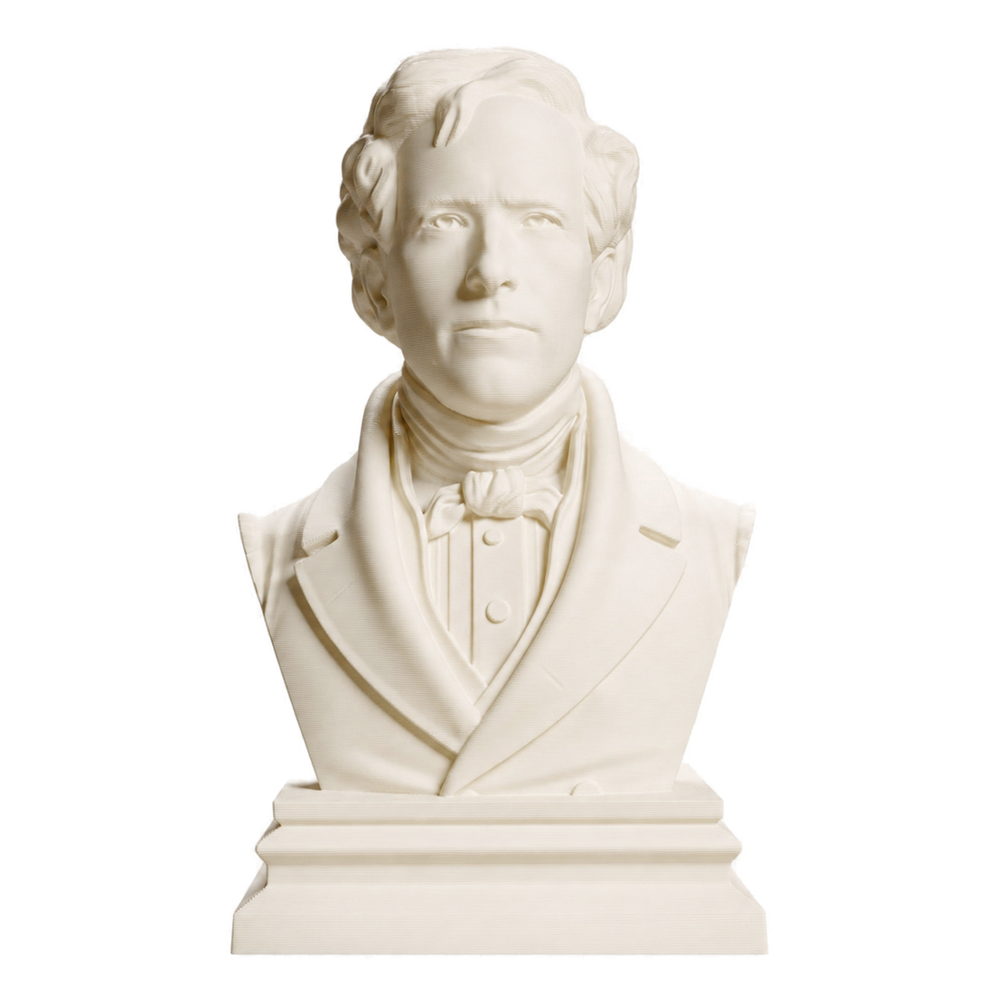 Franklin Pierce Ivory White collectible bust
