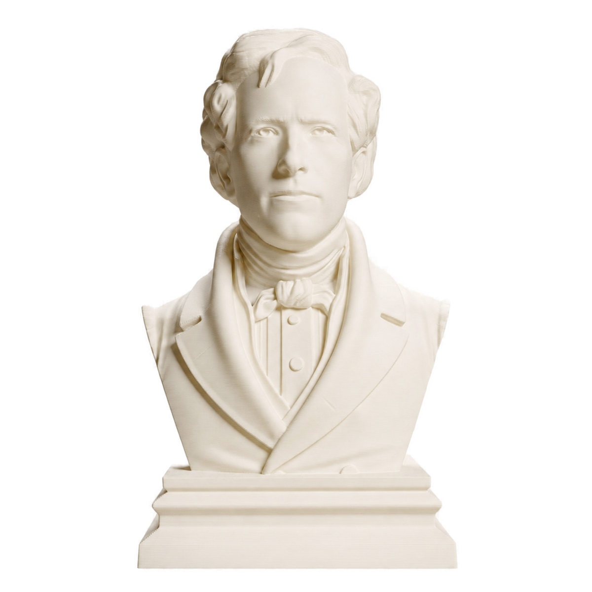 Franklin Pierce Ivory White collectible bust