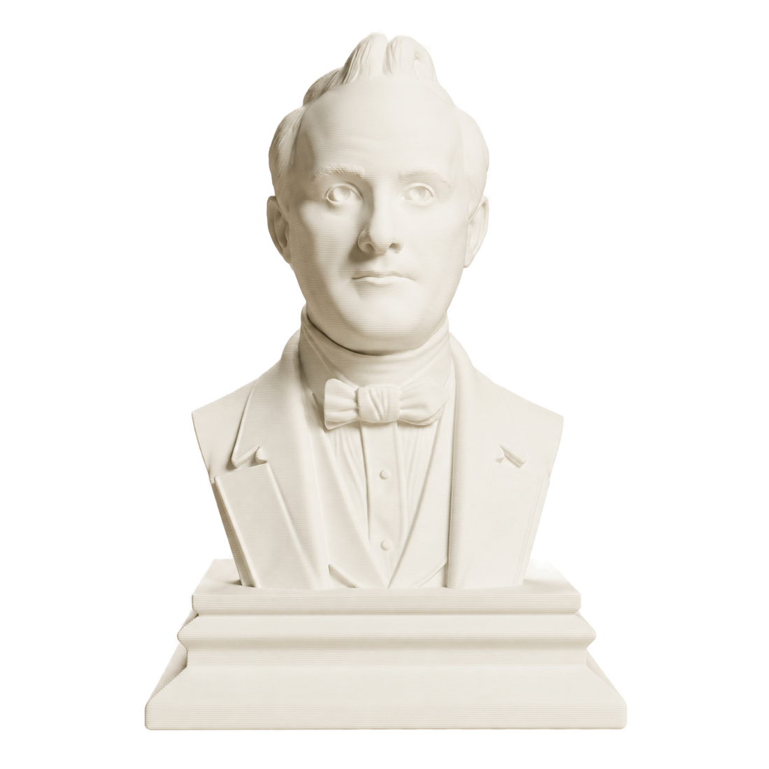 James Buchanan Ivory White collectible bust
