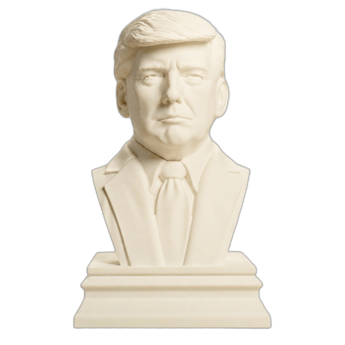 Donald J. Trump Ivory White collectible bust