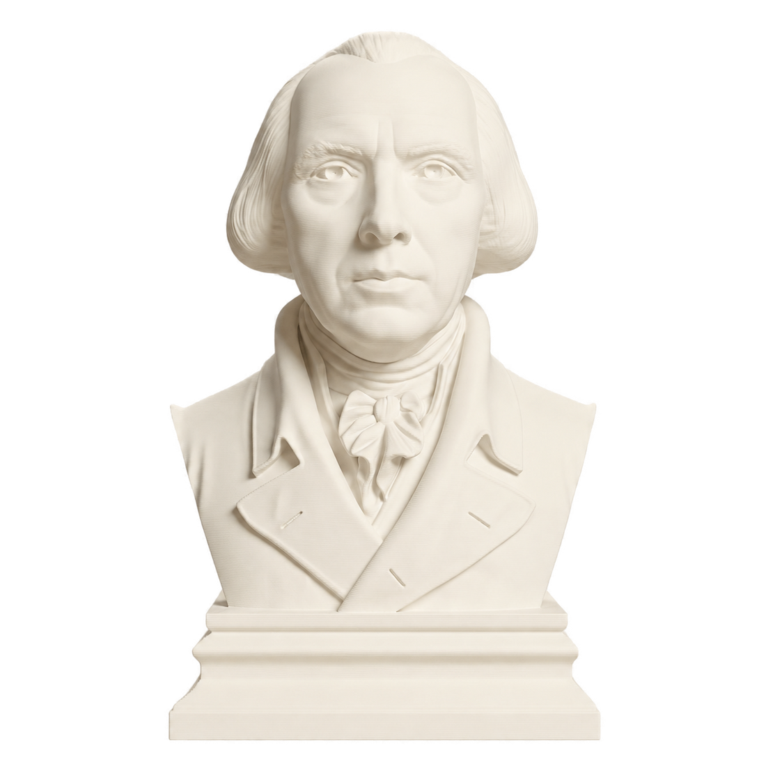 James Madison Ivory White collectible bust