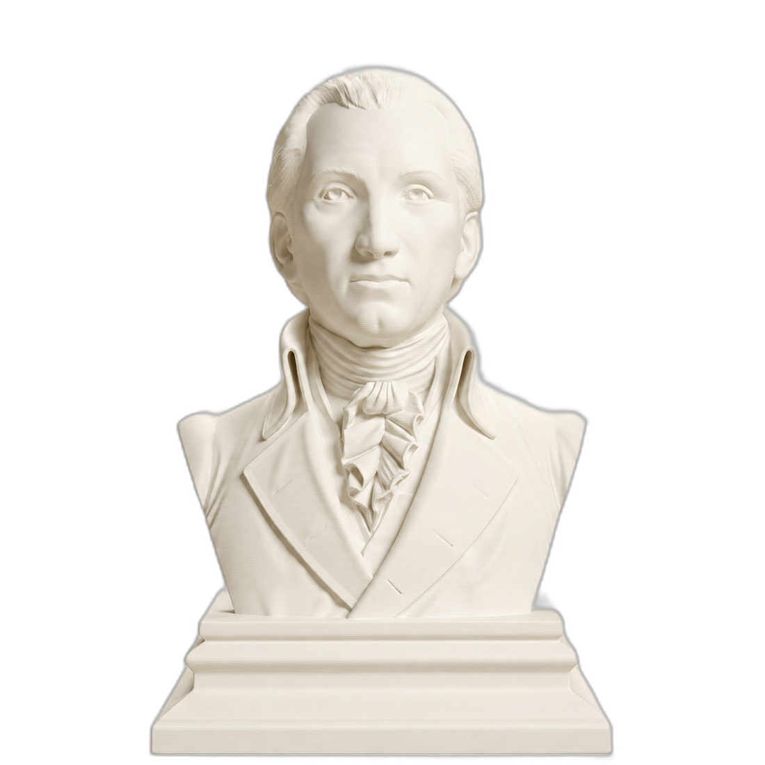 James Monroe Ivory White collectible bust