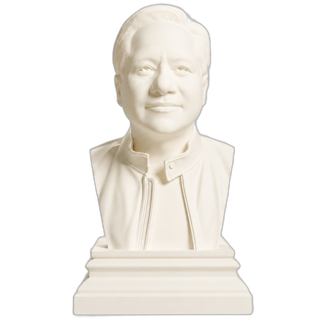 Jensen Huang Ivory White collectible bust