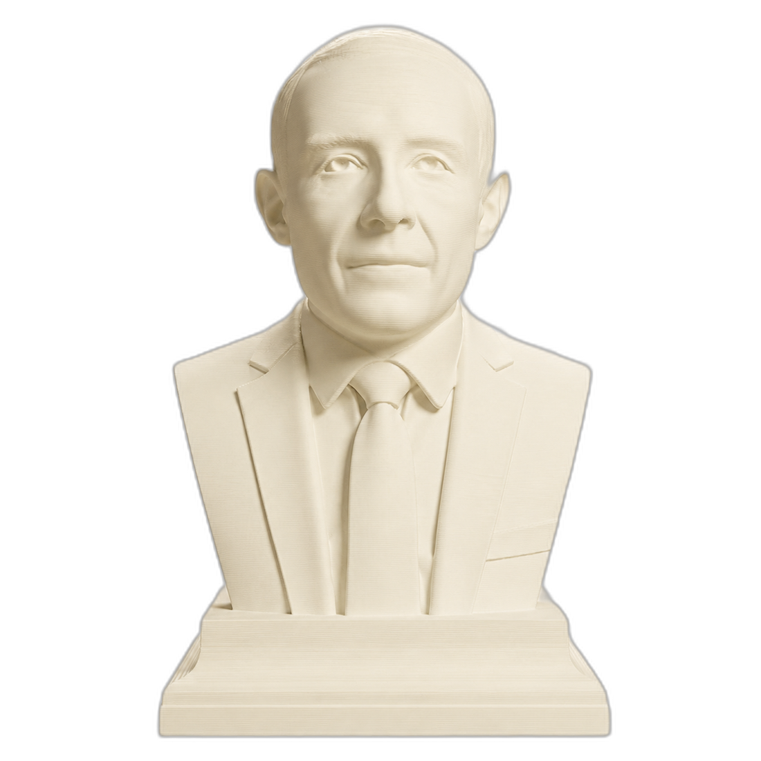 J. Robert Oppenheimer Ivory White collectible bust