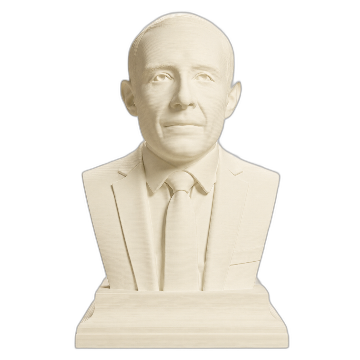 J. Robert Oppenheimer Ivory White collectible bust