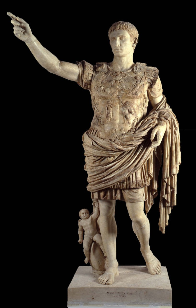 Augustus from Prima Porta at the Vatican Museums