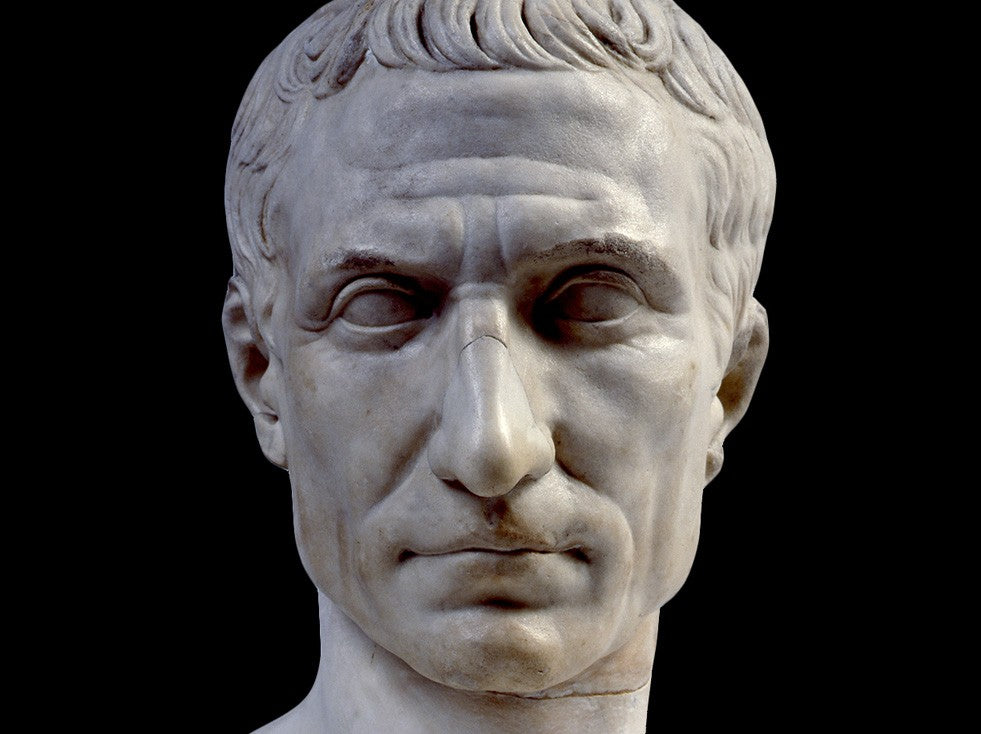 Julius Caesar portrait bust at the Vatican Museums