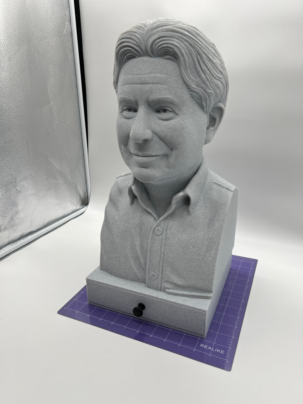 Custom Hand-Sculpted Photo Bust