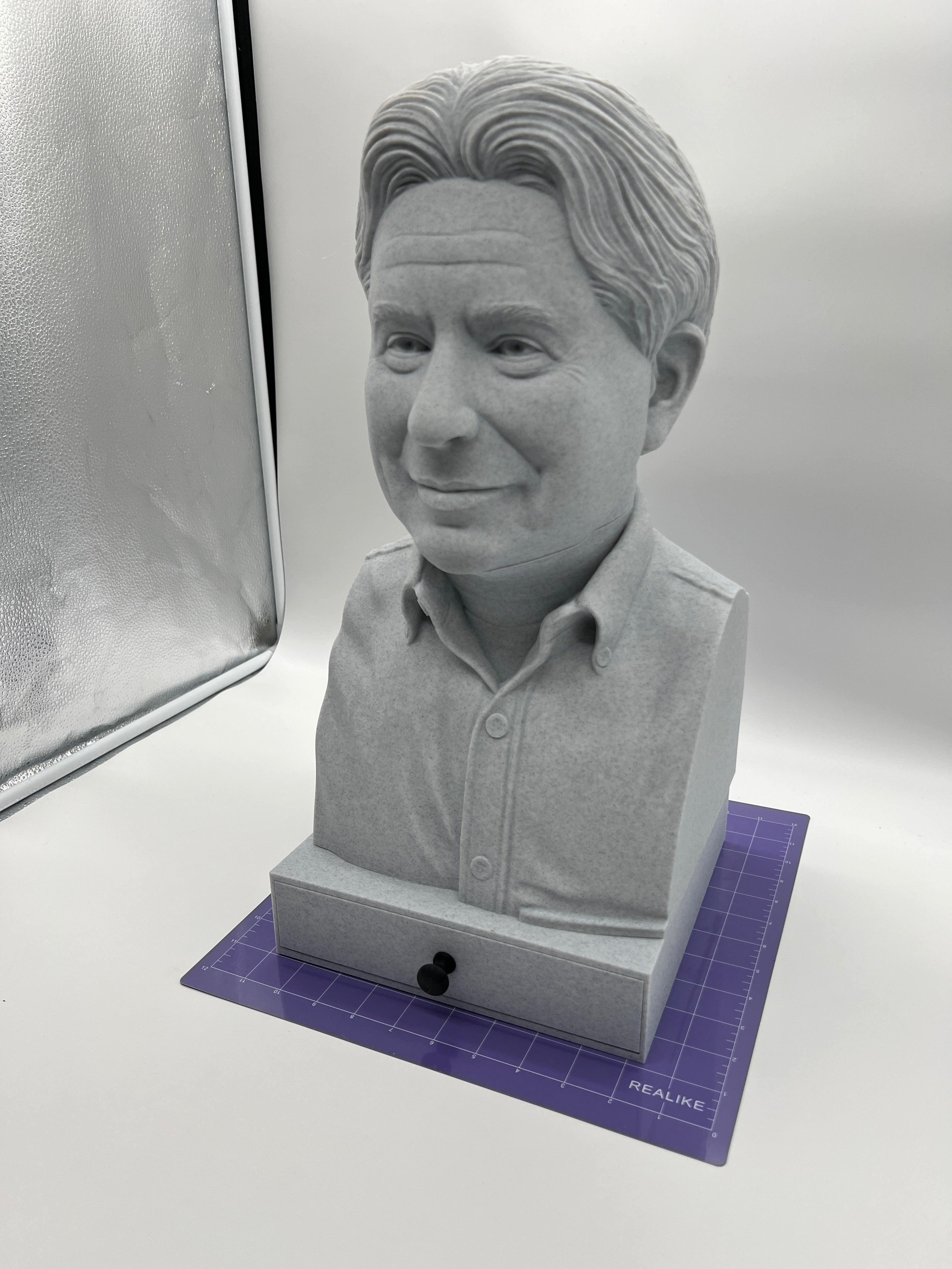 Custom Hand-Sculpted Photo Bust