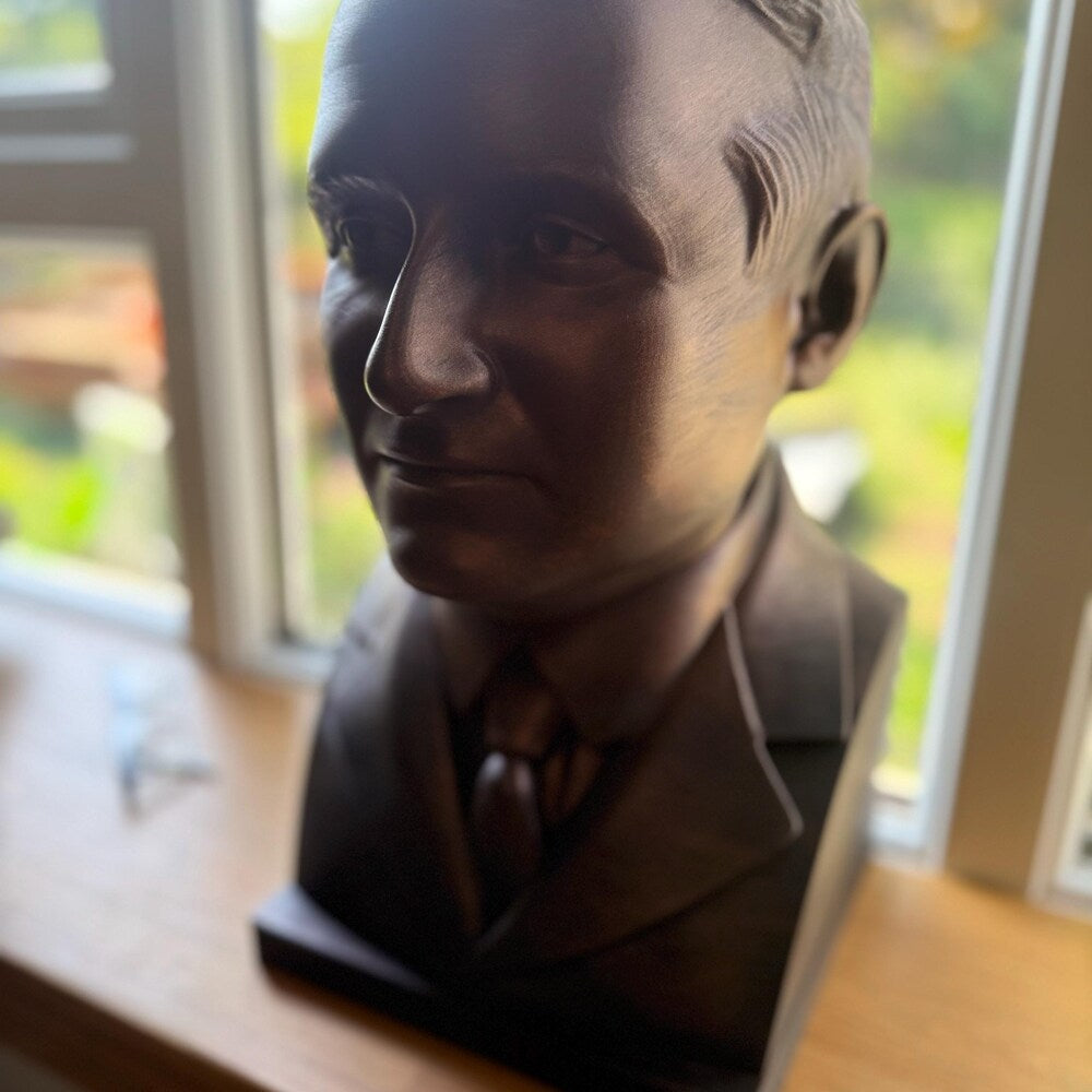 Custom Hand-Sculpted Photo Bust