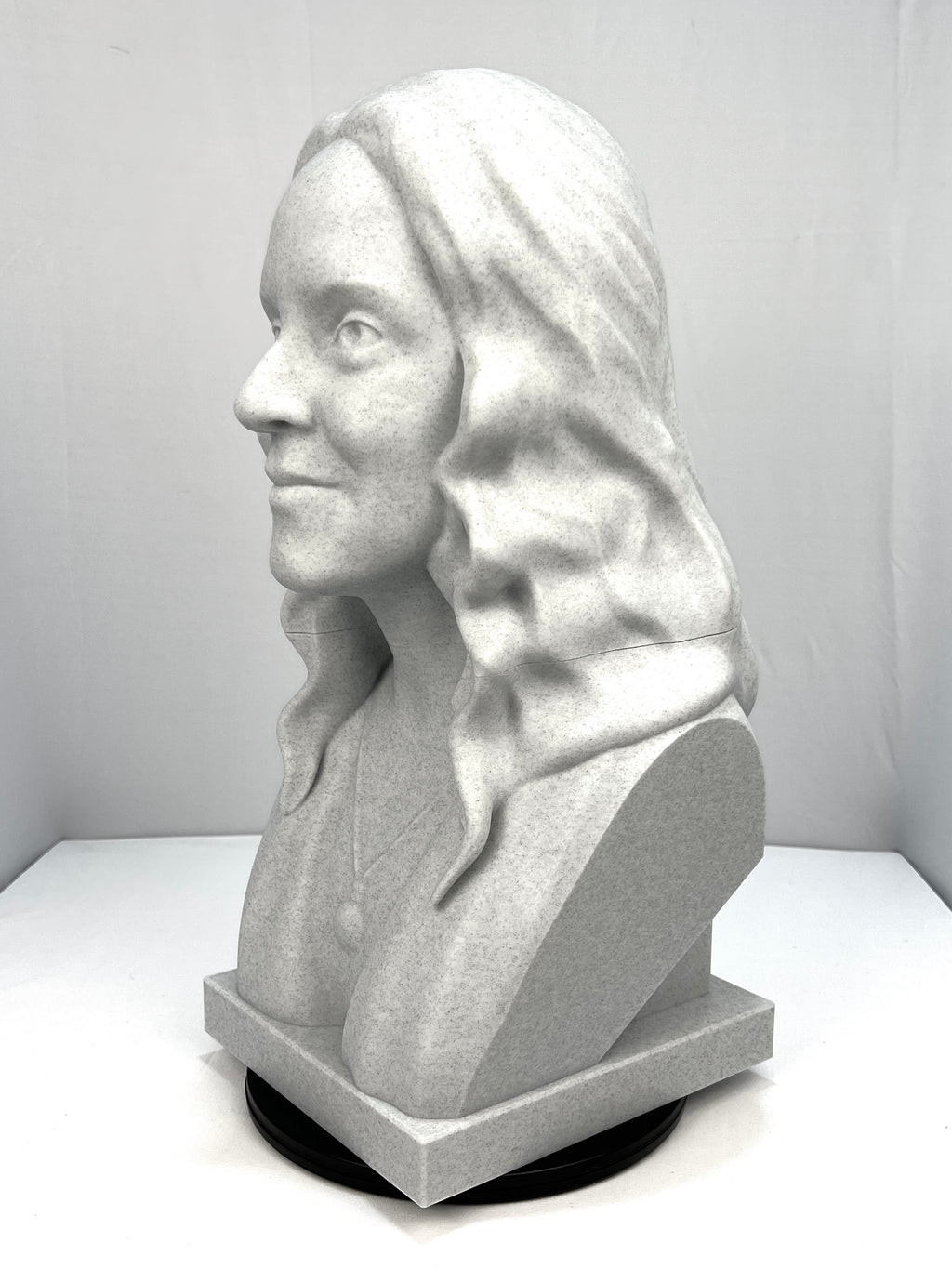 Custom Hand-Sculpted Photo Bust