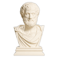 Aristotle Ivory White collectible bust