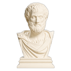 Aristotle Ivory White collectible bust