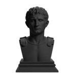Augustus Charcoal Black collectible bust