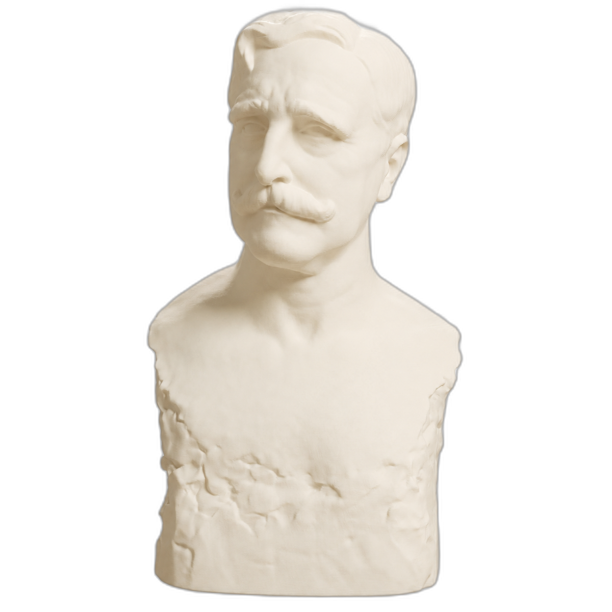 Lord Brotherton Ivory White collectible bust