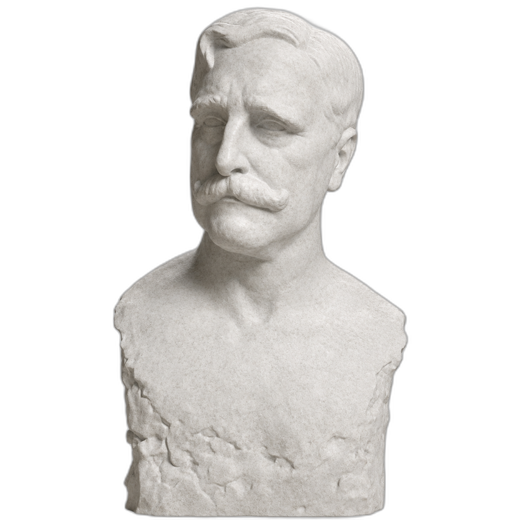 Lord Brotherton Marble Stone collectible bust