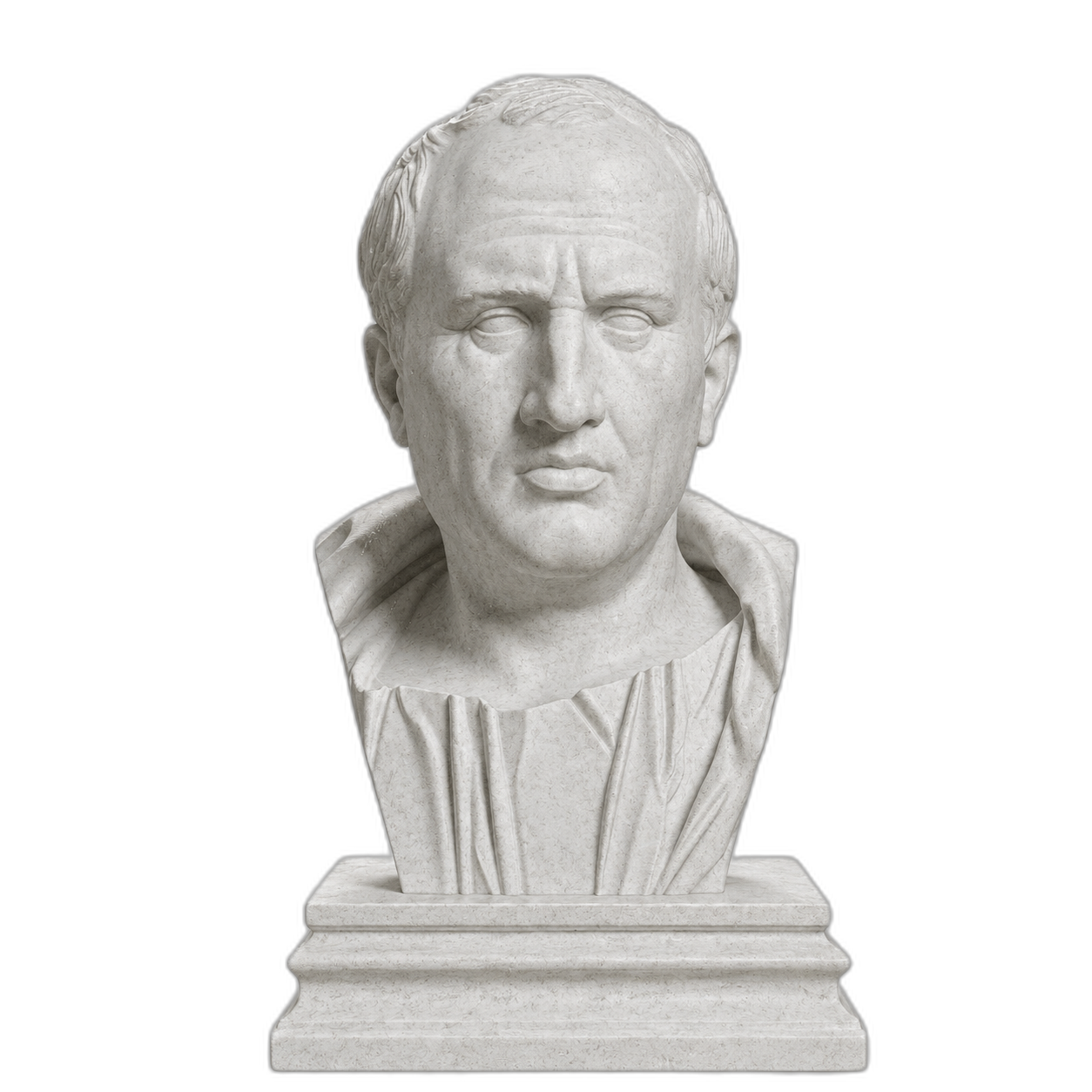 Cicero Marble Stone collectible bust