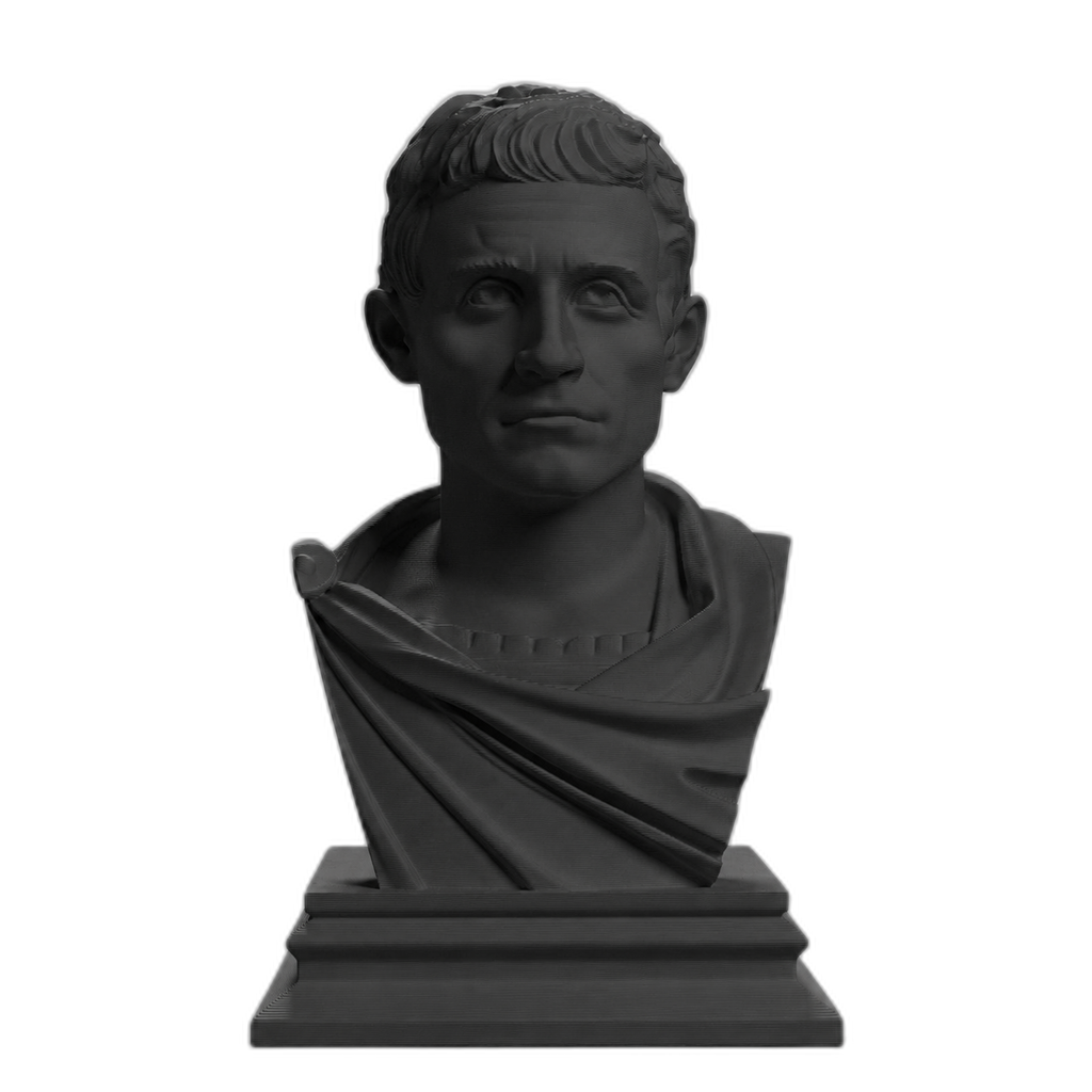Julius Caesar Charcoal Black collectible bust