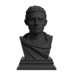 Julius Caesar Charcoal Black collectible bust