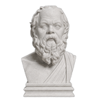 Socrates Marble Stone collectible bust