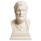 Epictetus Ivory White collectible bust