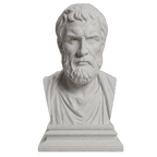 Epictetus Marble Stone collectible bust