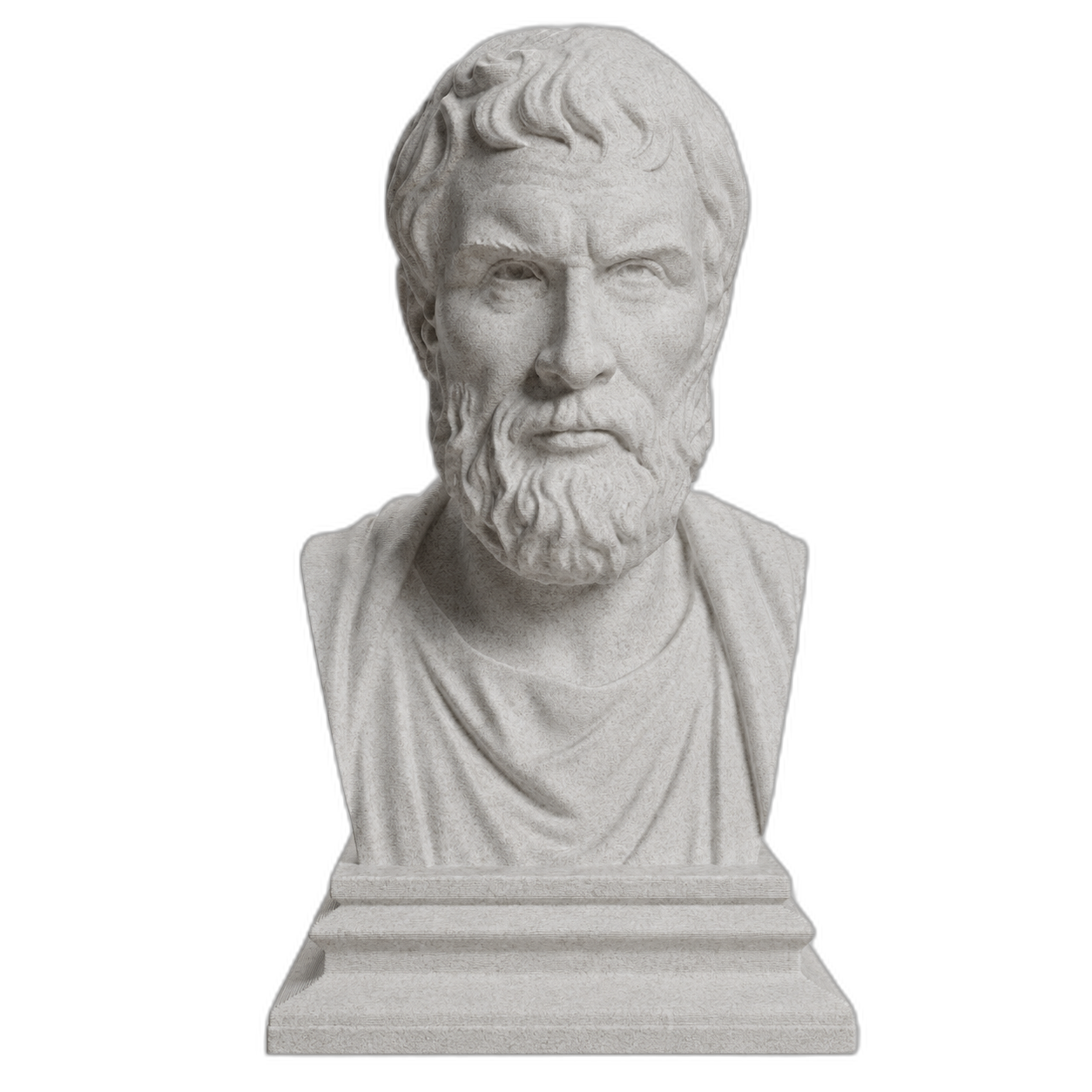 Epictetus Marble Stone collectible bust