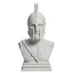 Spartan Warrior Marble Stone collectible bust
