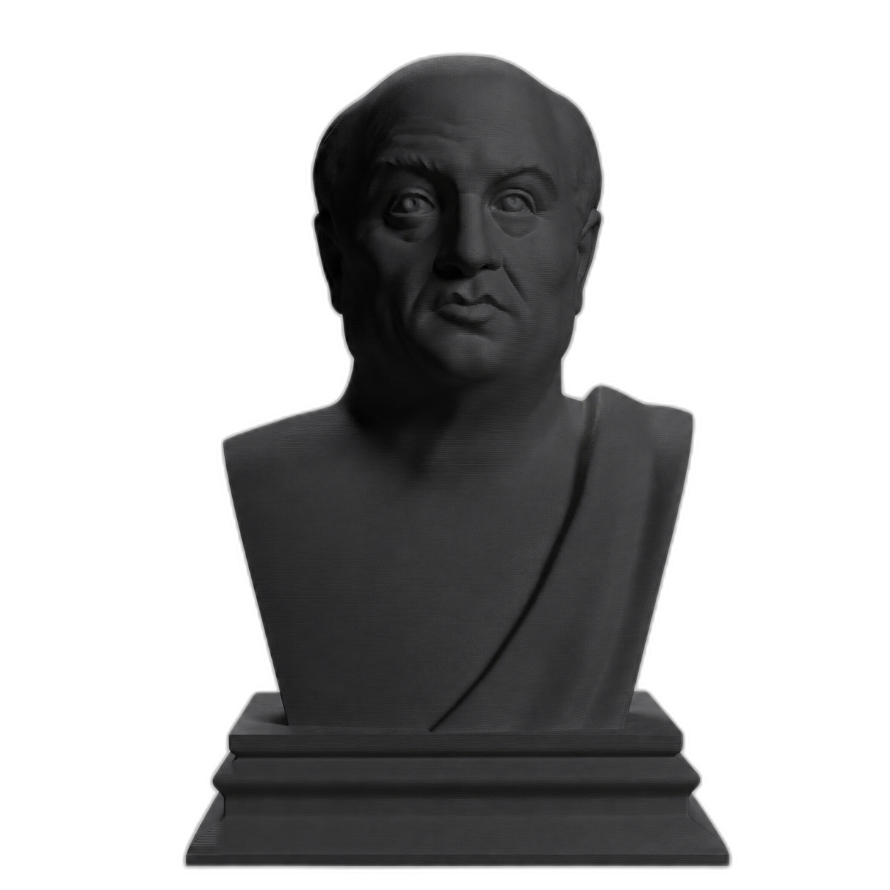 Seneca Charcoal Black collectible bust