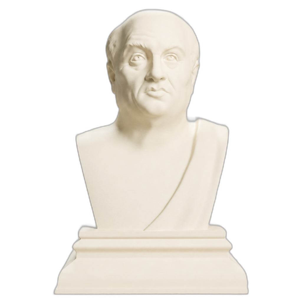 Seneca Ivory White collectible bust