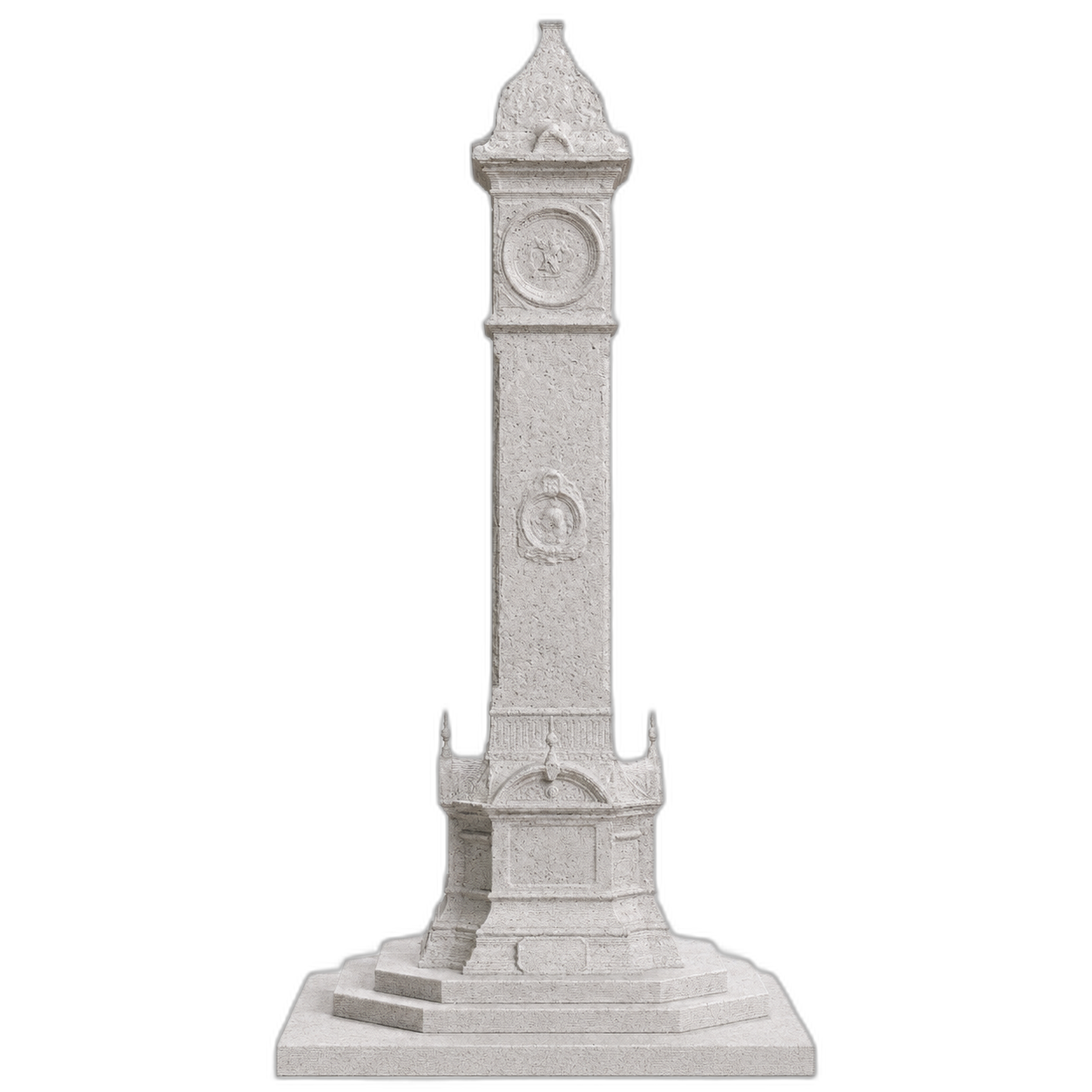 Highbury Hill Clocktower Marble Stone collectible bust