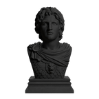 Alexander the Great Charcoal Black collectible bust