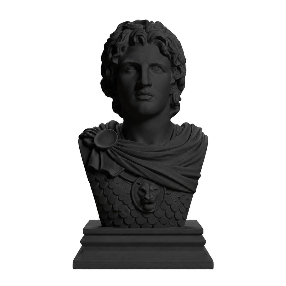 Alexander the Great Charcoal Black collectible bust