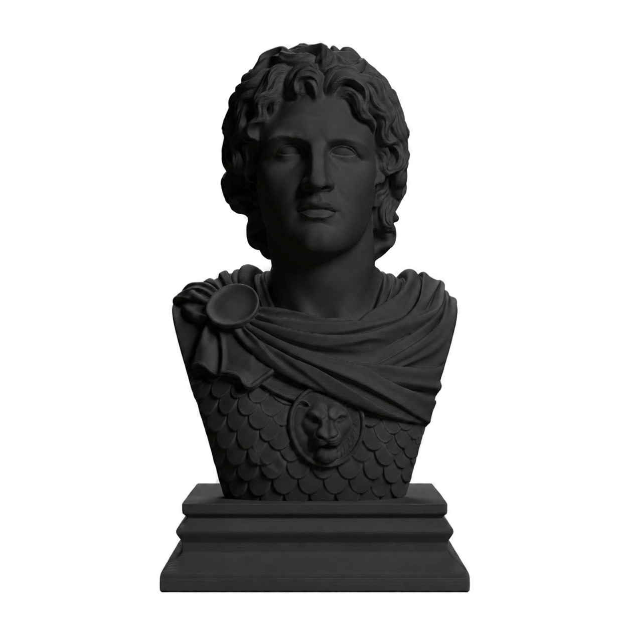 Alexander the Great Charcoal Black collectible bust