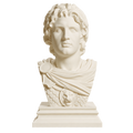 Alexander the Great Ivory White collectible bust