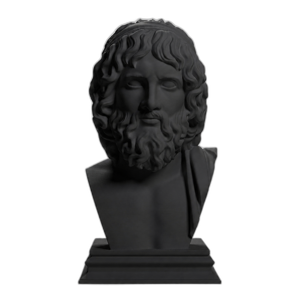 Hades Charcoal Black collectible bust
